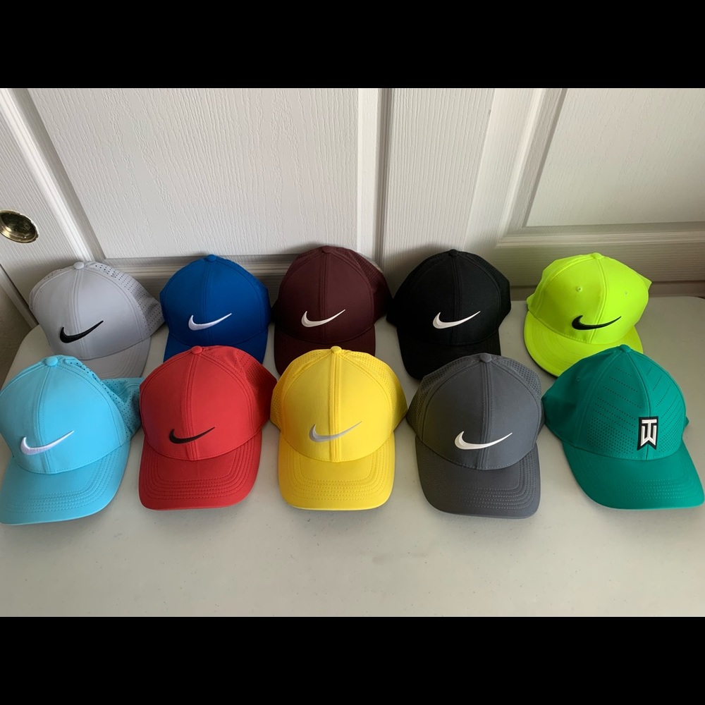 10 Nike golf hat bundle L/XL flexfit